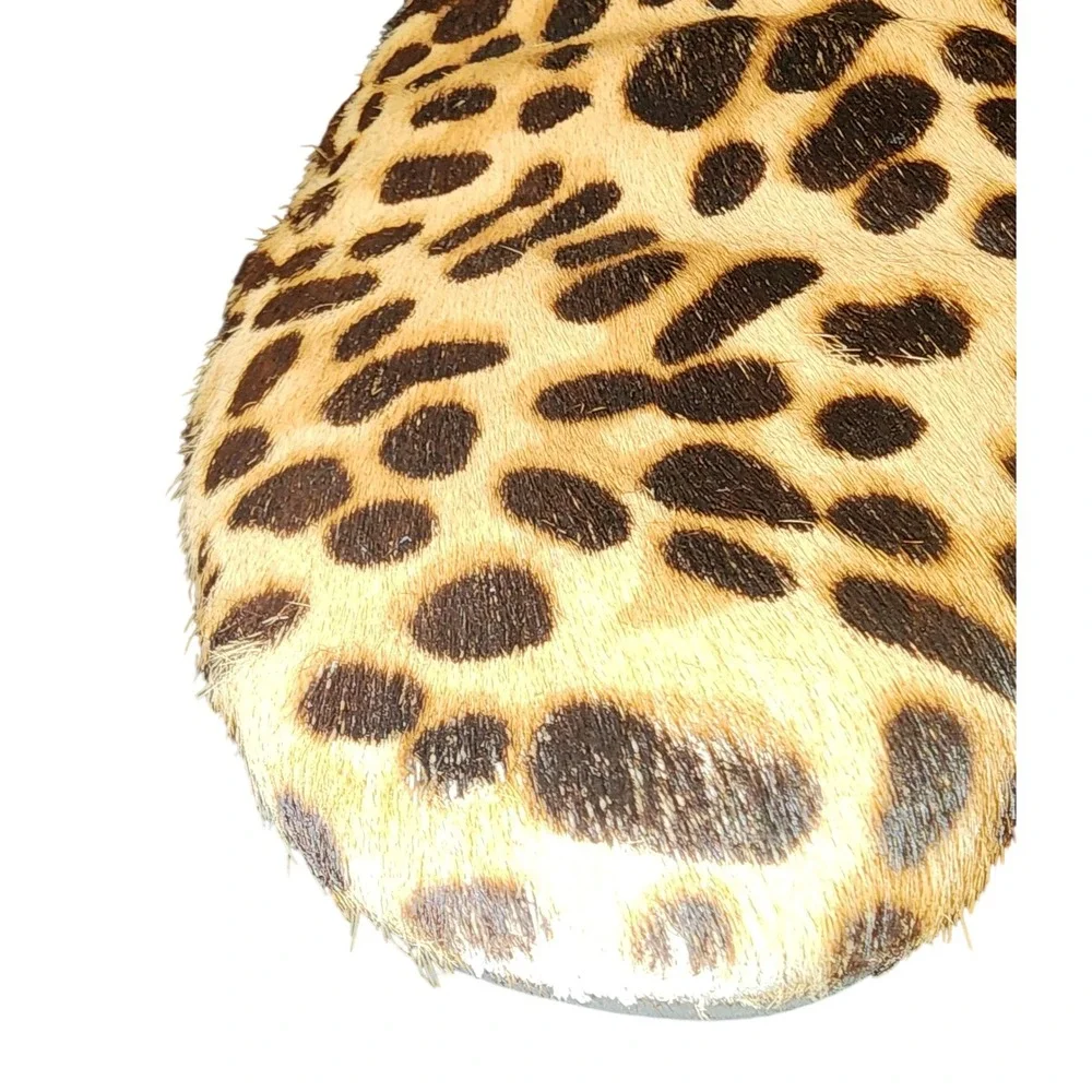 Birdies The Starling Cheetah Leopard Loafers Flats Womens Size 7.5 *FLAWS